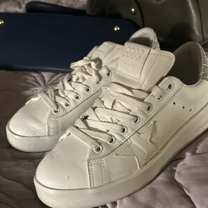 Golden Goose white sneakers excellent condition